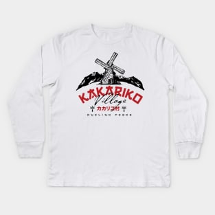 Kakariko Village Kids Long Sleeve T-Shirt